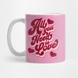 All you need is love Mug